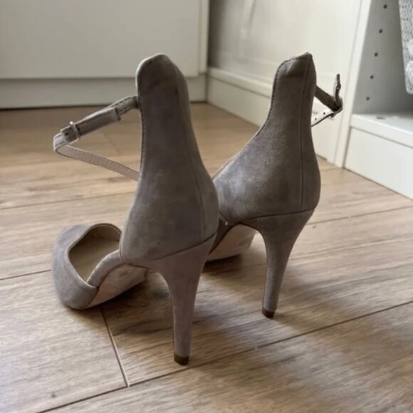 Zara Suede Pointed Stiletto Heels EUR 37 - Picture 3 of 5